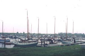 Rally Drimmelen-Biesbosch, 6/7 August 1968. Dinner at the Castle of Loevesteyn in Poederoijen